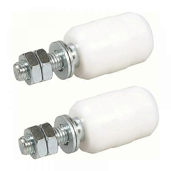 Nylon Top Guide Olive, 2 Units Rollers for Sliding Door, Fixing with Screw