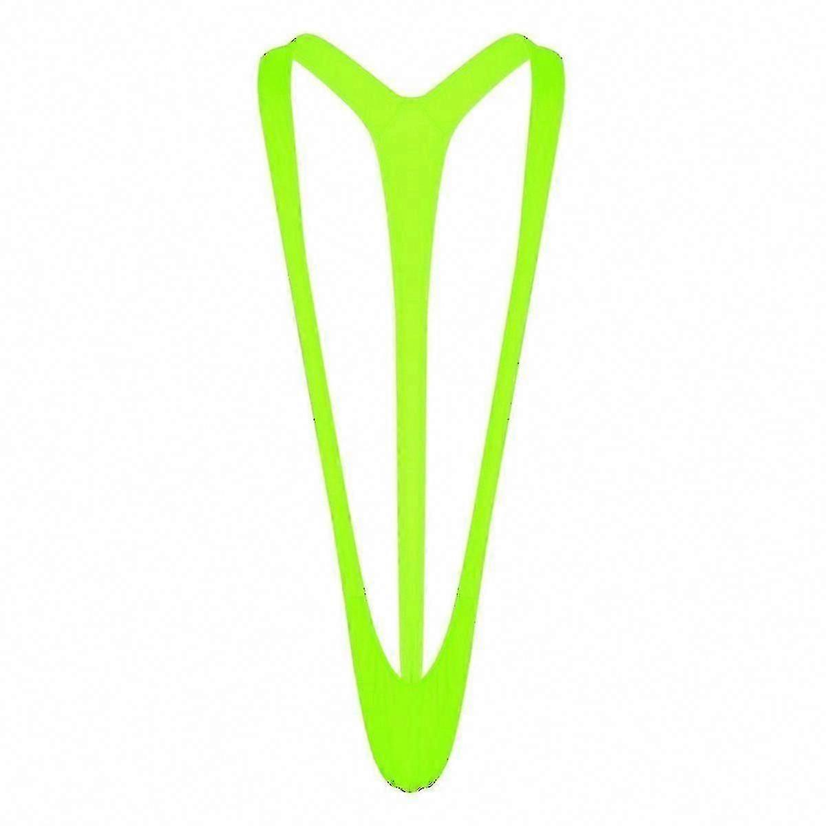 Performance stretchbadbyxor för män med fluorescerande design för ökad komfort