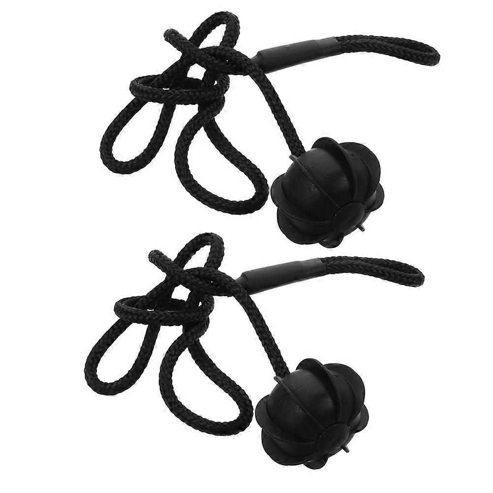 Rear Trunk Strap Black Car Rear Trunk Tie Strap Replacement 2Pcs