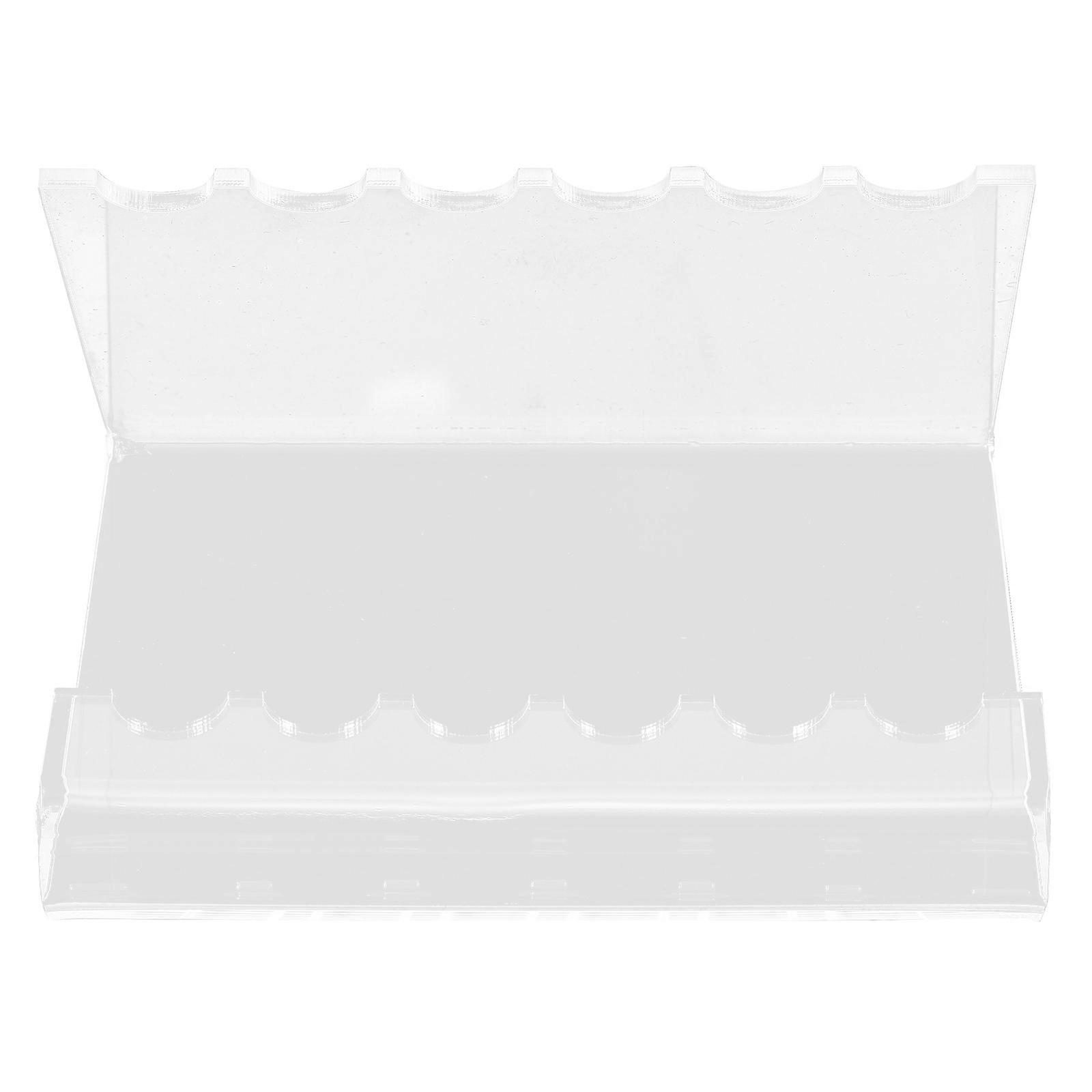 Acrylic Pen Holder for Display Transparent Stable and Compact Design Fits Any Desk or Shelf 4.7x3.1