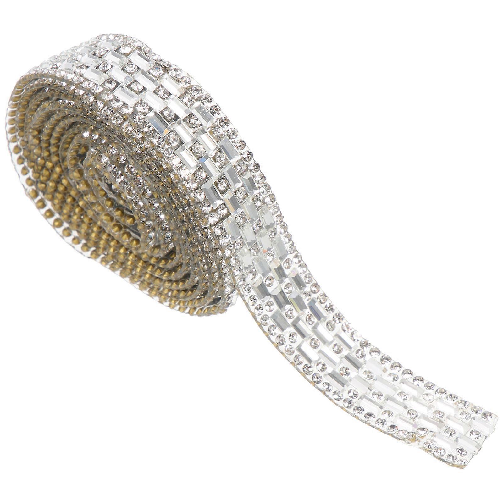 Decorative Adhesive Embellishment Ribbon For DIY Users And 0.2X1.5X100Cm Multi Decoration 1Roll