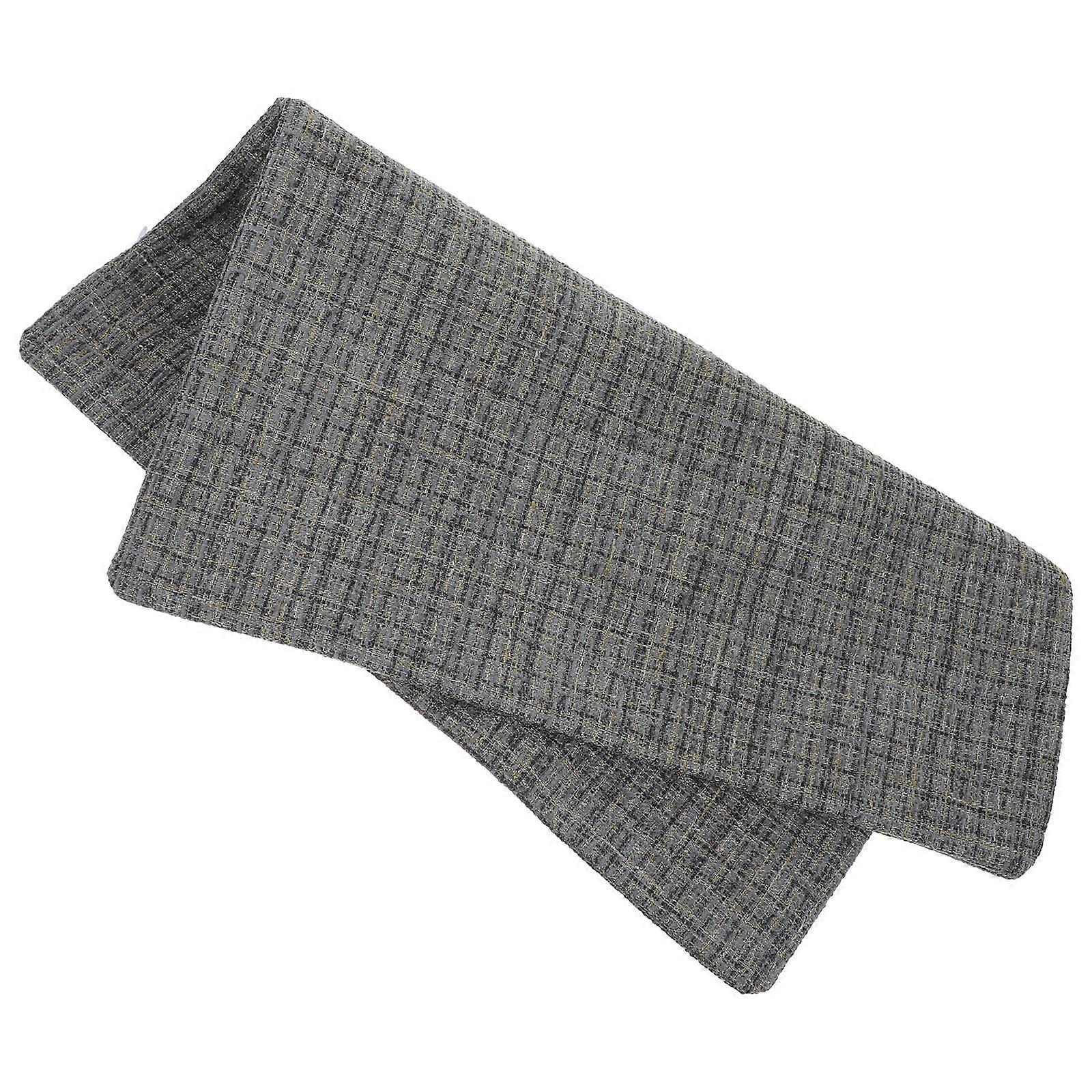 Square Decorative Pillow Chenille Cushion Cases for Sofa Bedroom Solid Color Easy Clean Lightweight Versatile Throw Pillowcovers Grey