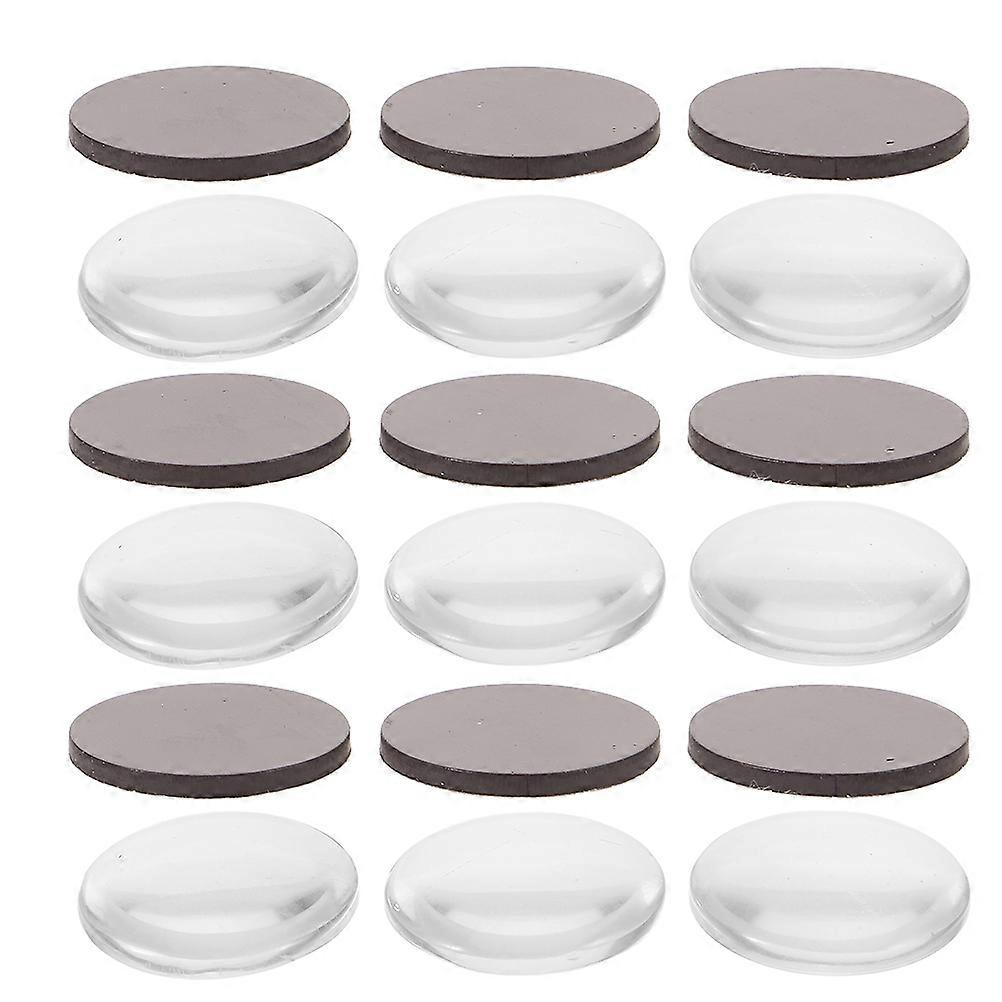 Refrigerator Magnets Craft Design Glass Cabochons Decorative Use Fridge Whiteboard 2.50X2.50X0.80CM Diy Enthusiasts 1Set