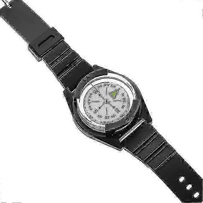 Camping Survival Compass Liquid Filled Rubber Wrist Compass Set