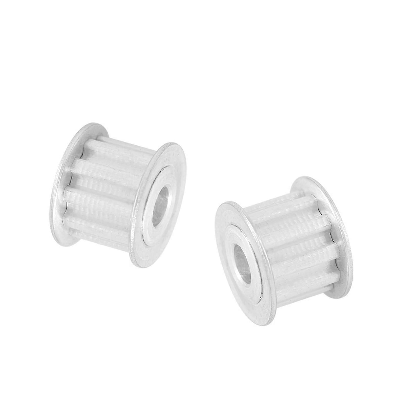 Timing Belt Pulley, 2 Pieces XL, 12 Teeth, Inner Bore 4/5/6/6.35/8 mm, Belt Width 11 mm, Synchronous Pulley, 8 mm Shaft