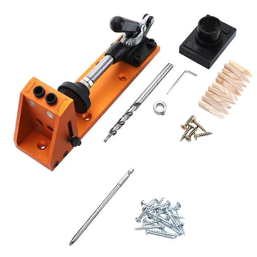 Woodworking Tool 9.5mm Aluminum Alloy Base Dust Extractor Drill Hole Locator Option A