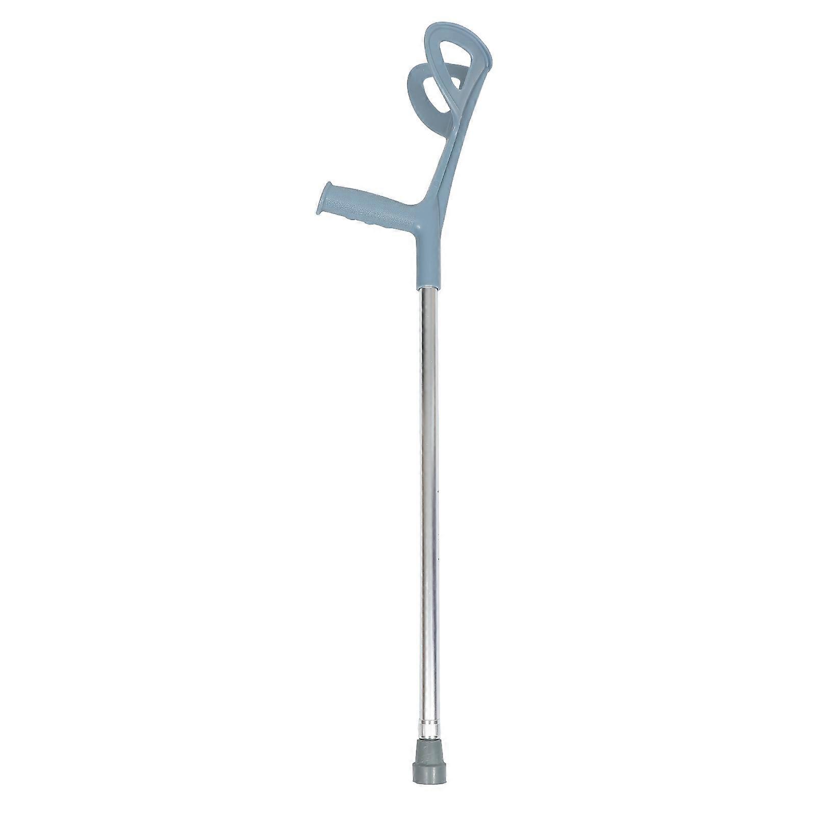 Aluminum Alloy Adjustable Walking Stick for Home Use Silver Color Fits Elderly and Disabled 70100cm