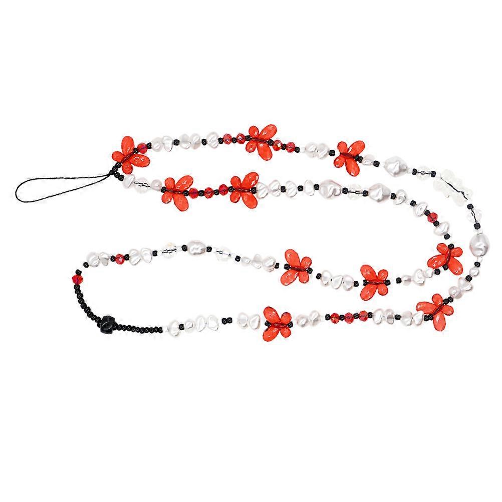 Elegant Resin Mobile Phone Hanging Chain Diy Decor For Mobile Phone 1Pack