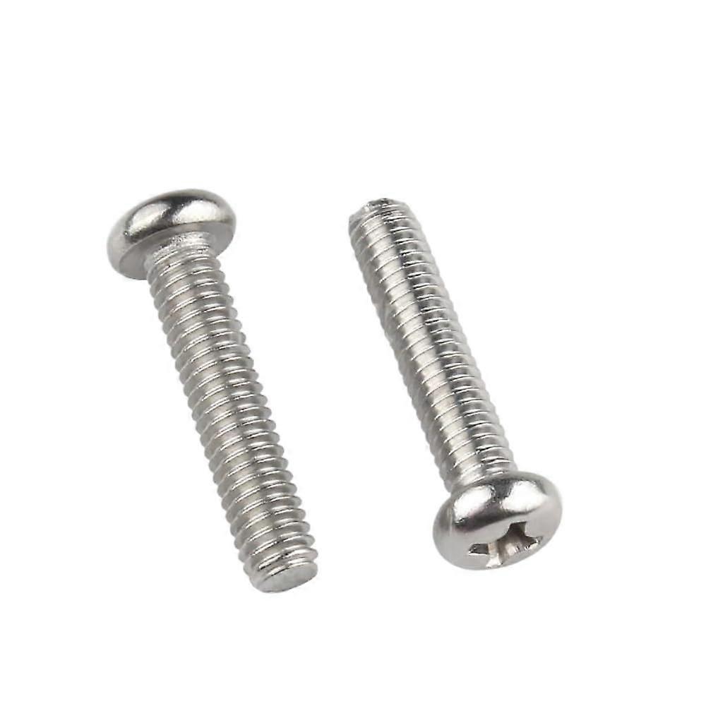 M3 M4 M5 M6 304 Stainless Steel Flat Head Phillips Screws Set, 2-100 Pieces, Various Sizes for Versatile Applications