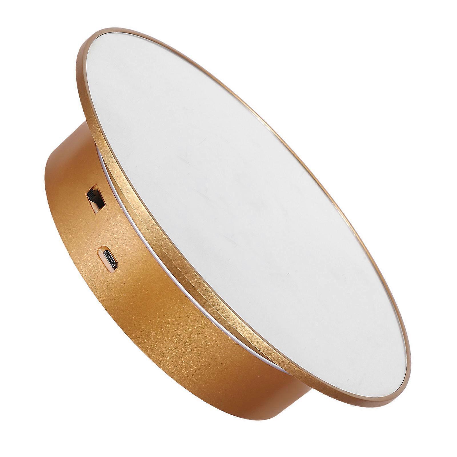 Electric Rotating Display Base for Jewelry, Video Recording & Photography – Motorized Turntable with Full Rotation, Stable Support for Heavy Items,
