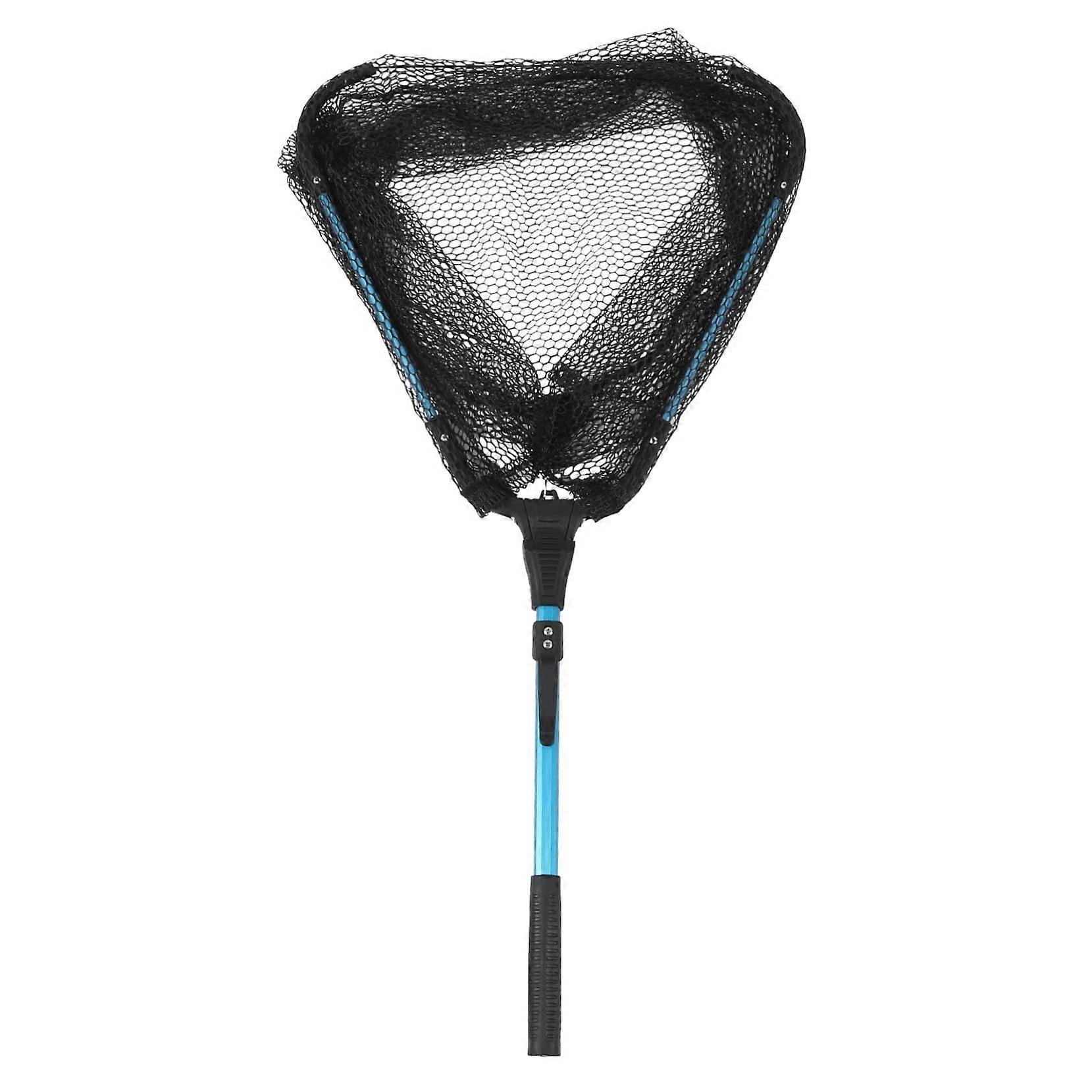 1 x Foldable Telescopic Fishing Net, Robust and Lightweight Fishing Net for Pond and Portable Fish Net for Quick Use