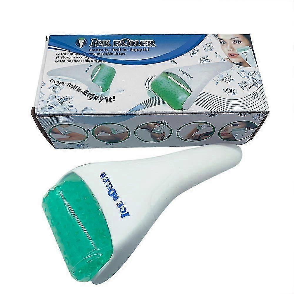 Cooling Ice Roller for Face & Eyes - Puffiness Relief, Reusable & Refreezable