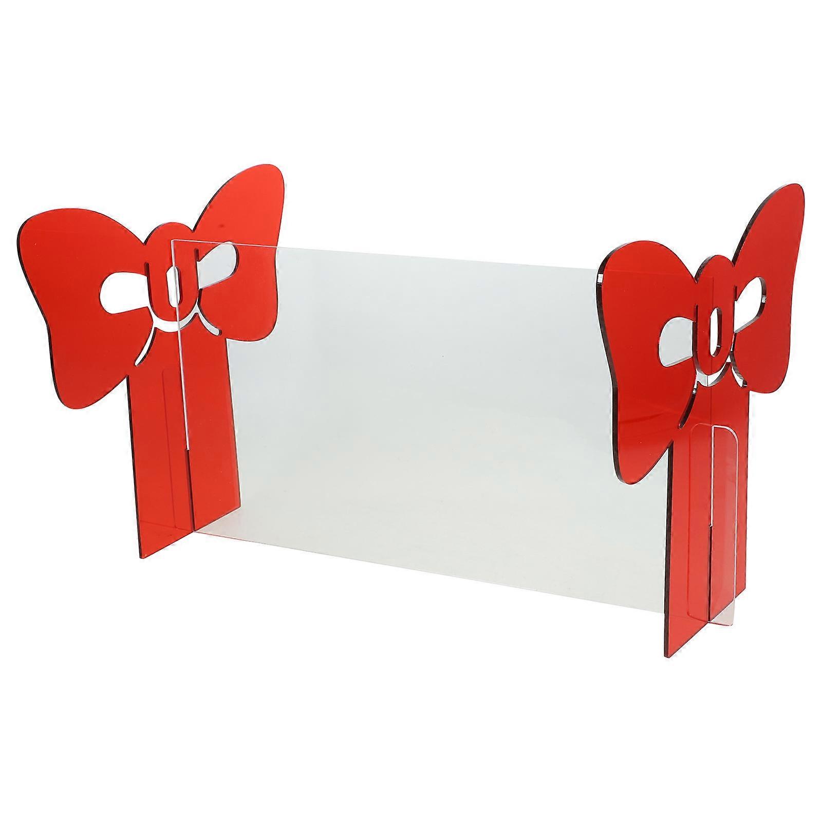 Red Acrylic Headband Rack for Storage Use Portable and Organized Display Stand