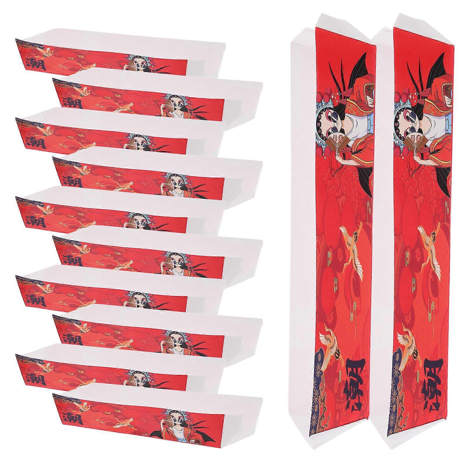 100pcs Sturdy Hot Dog Holder Paper Boxes for Food Trucks, Parties & Events – Snack Wrapping Containers with Convenient Carry Design for Quick Food