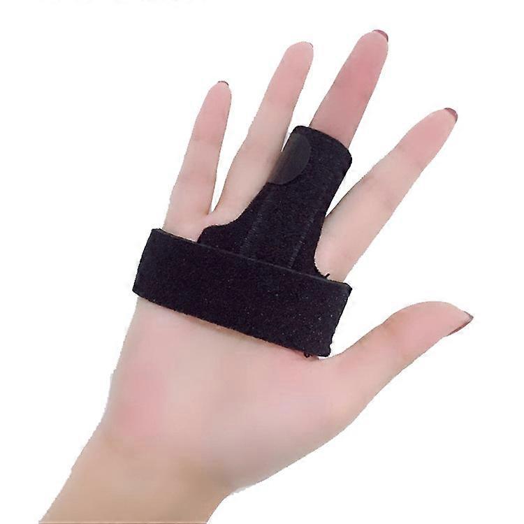 Finger Splint Orthosis (Black, Left Hand)