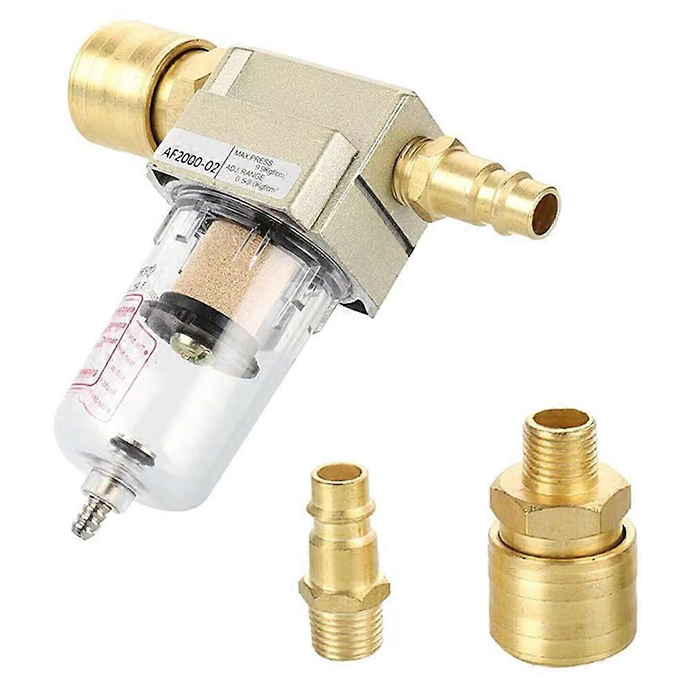 Water Separator For Compressed Air 1/4 Inch Inlet With German Quick Coupling Oil And Water Separator For Air Filter