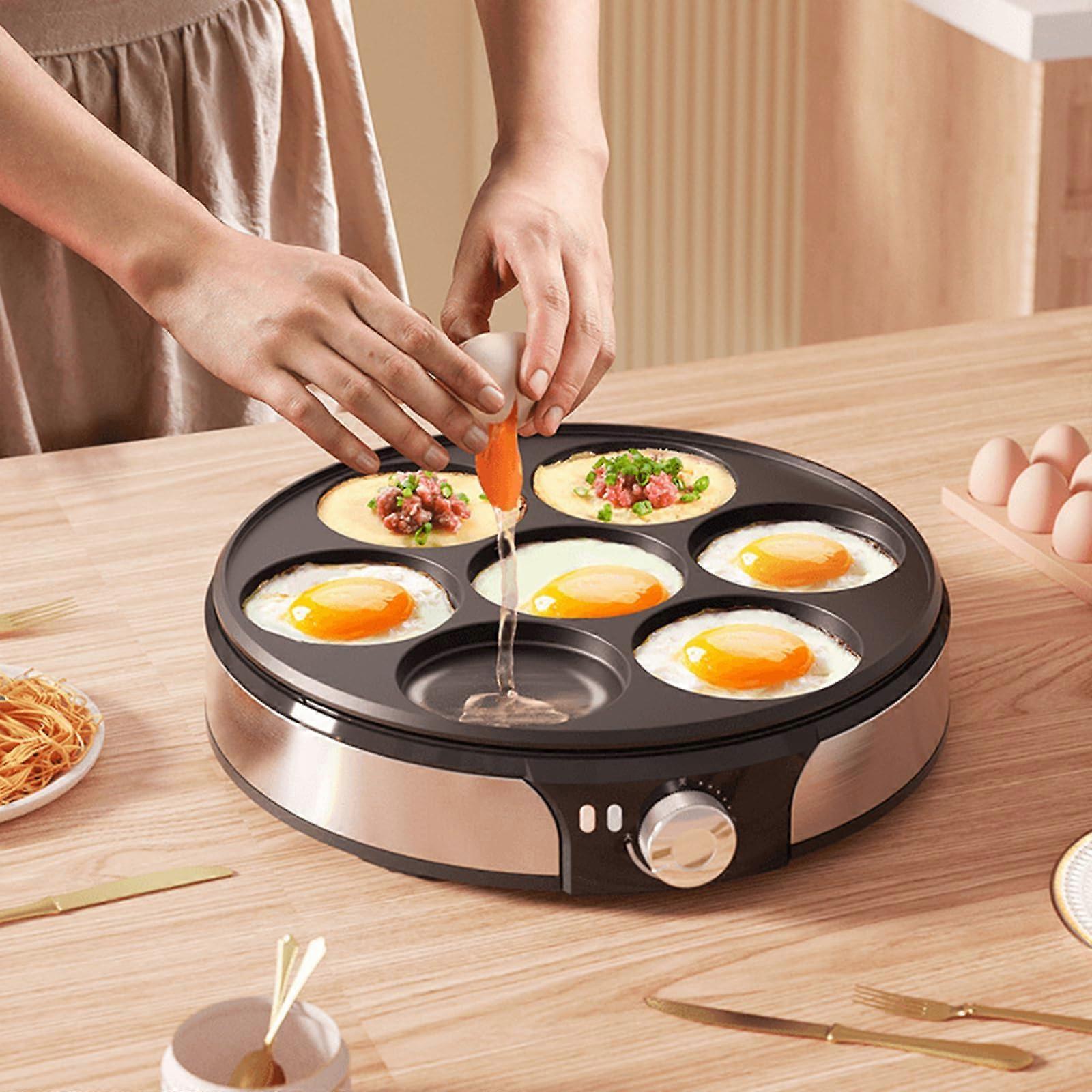 Non-Stick Omelette Pan Quick Heating 5-Minute Egg Burger Maker Versatile For Various Ingredients Ideal For 2-4 People