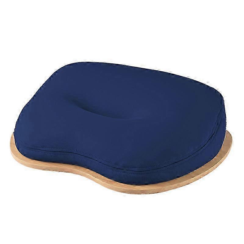 Portable Bamboo Lap Desk with Pillow Cushion - Ideal for 14 Inch Laptops, Learning & Working on the Go
