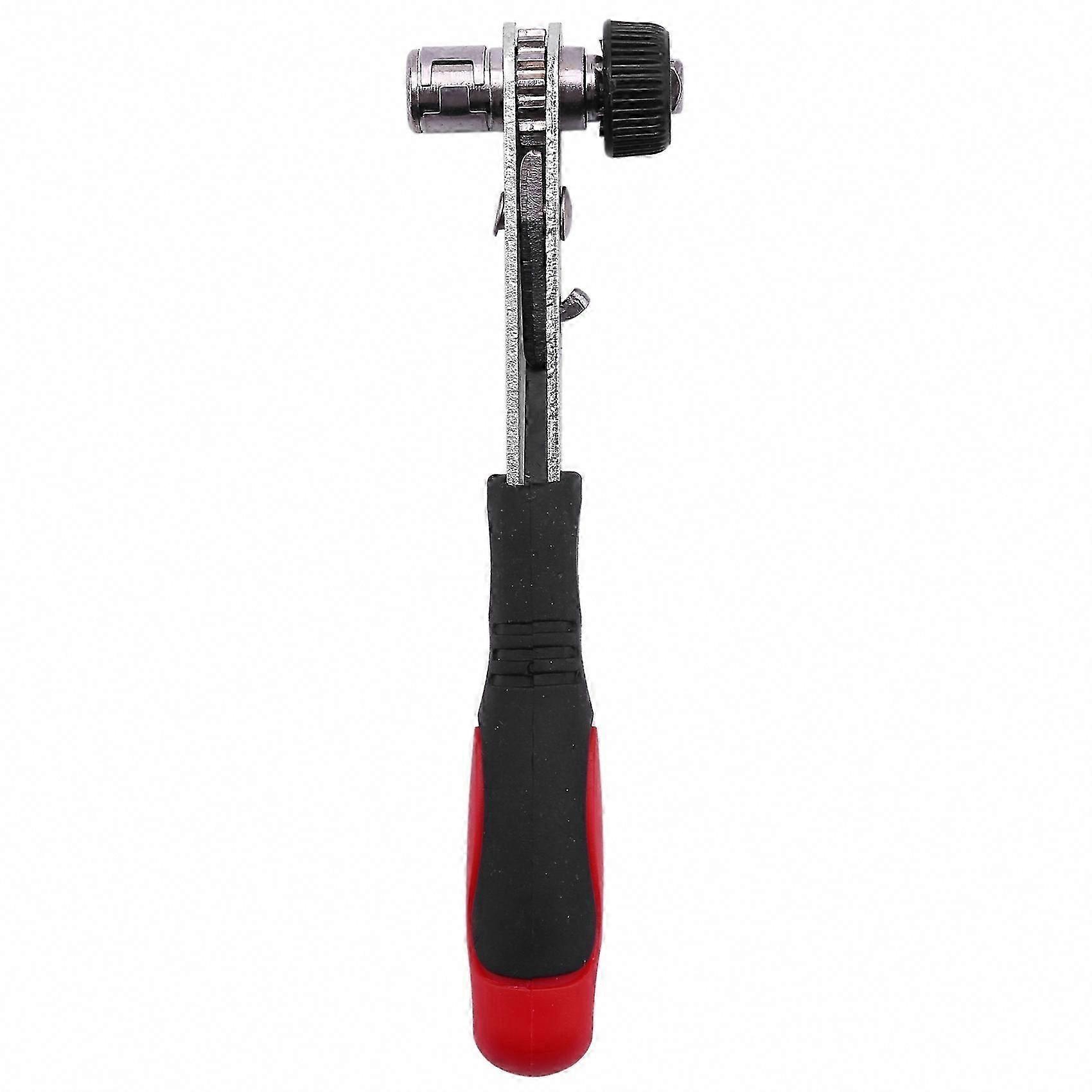 Mini 1/4" Rapid Ratchet Wrench Quick Socket Screwdriver Tool Red
