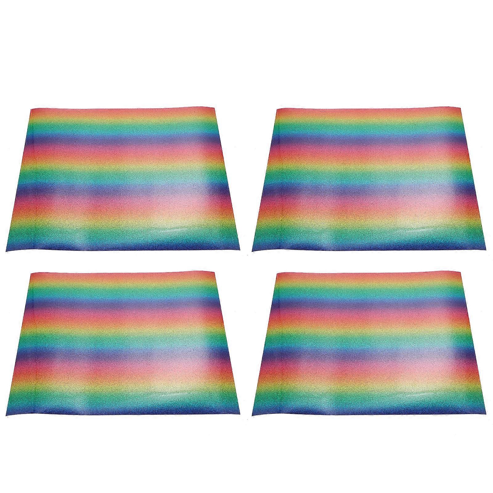 Shiny Heat Transfer Vinyl Film for Aprons and Craft Projects Multi Color Pu Material for Heat Sheets