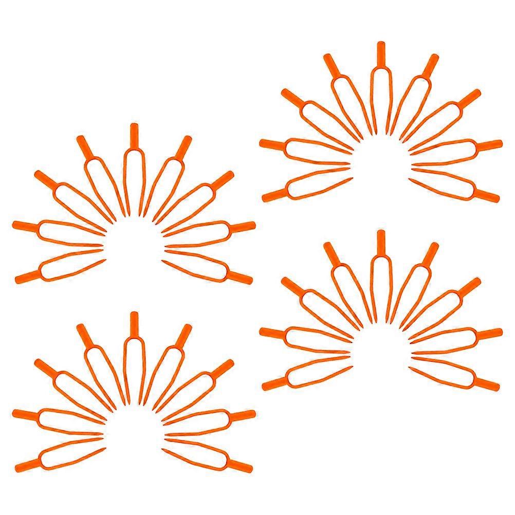 300pcs Reusable Plastic Garden Plant Fastener Clips for Vegetables and Flowers – Secure Stem Fixing Vine Support Clamps to Enhance Growth and