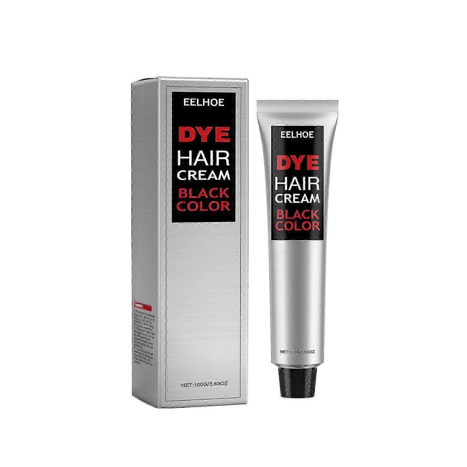 EELHOE hair cream, gentle and non-irritating, does not hurt the scalp, easy color change, moisturizing hair, easy to wash hair cream