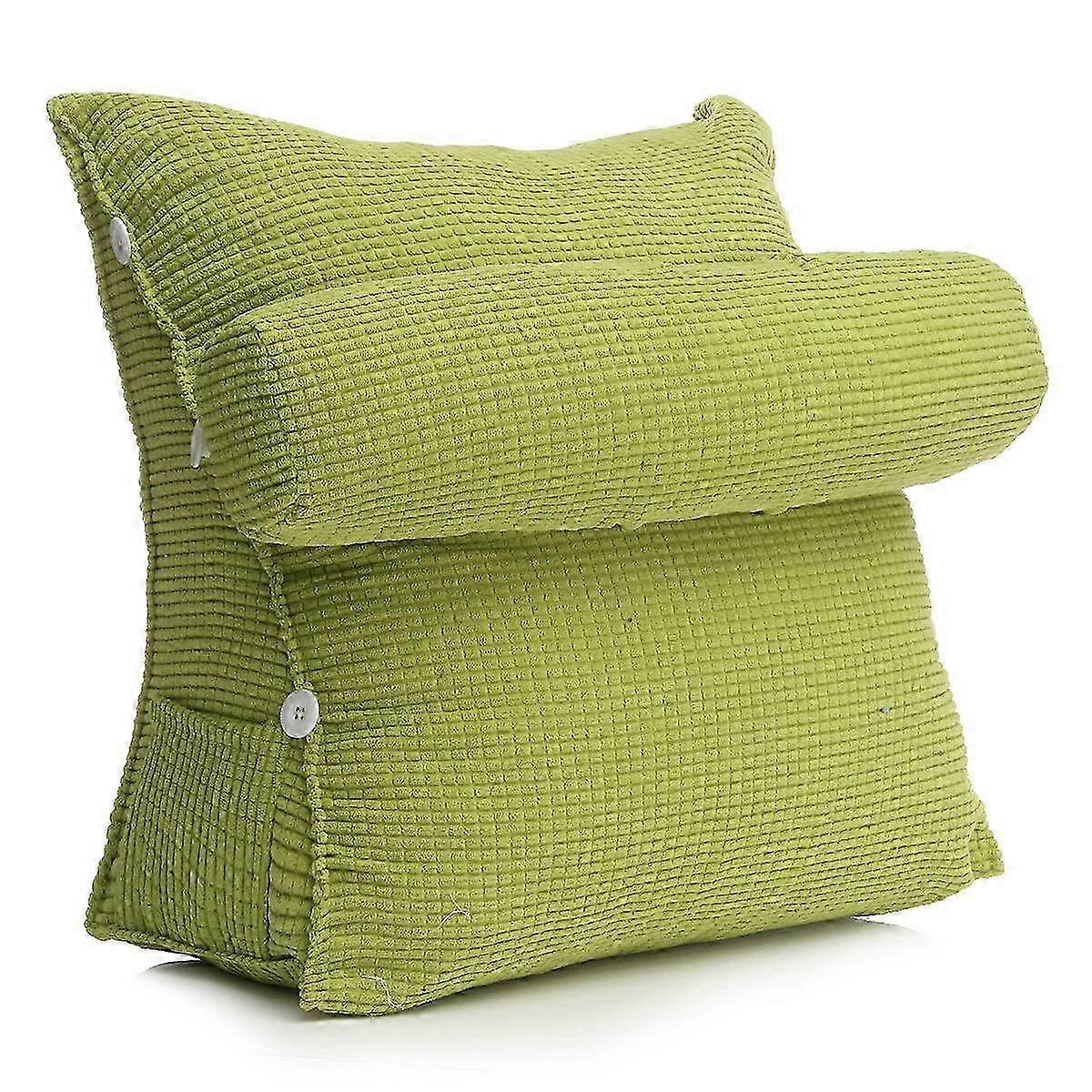Adjustable Support Cushion,Cotton Linen Headrest Backrest Triangle ...