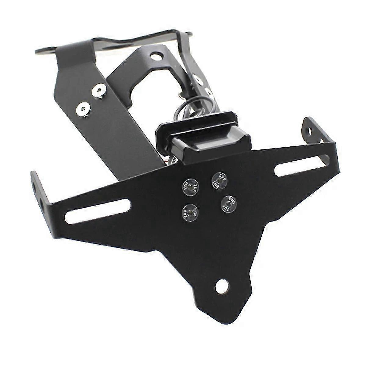 Motorcycle License Plate Holder LED Light Tail Tidy Eliminator