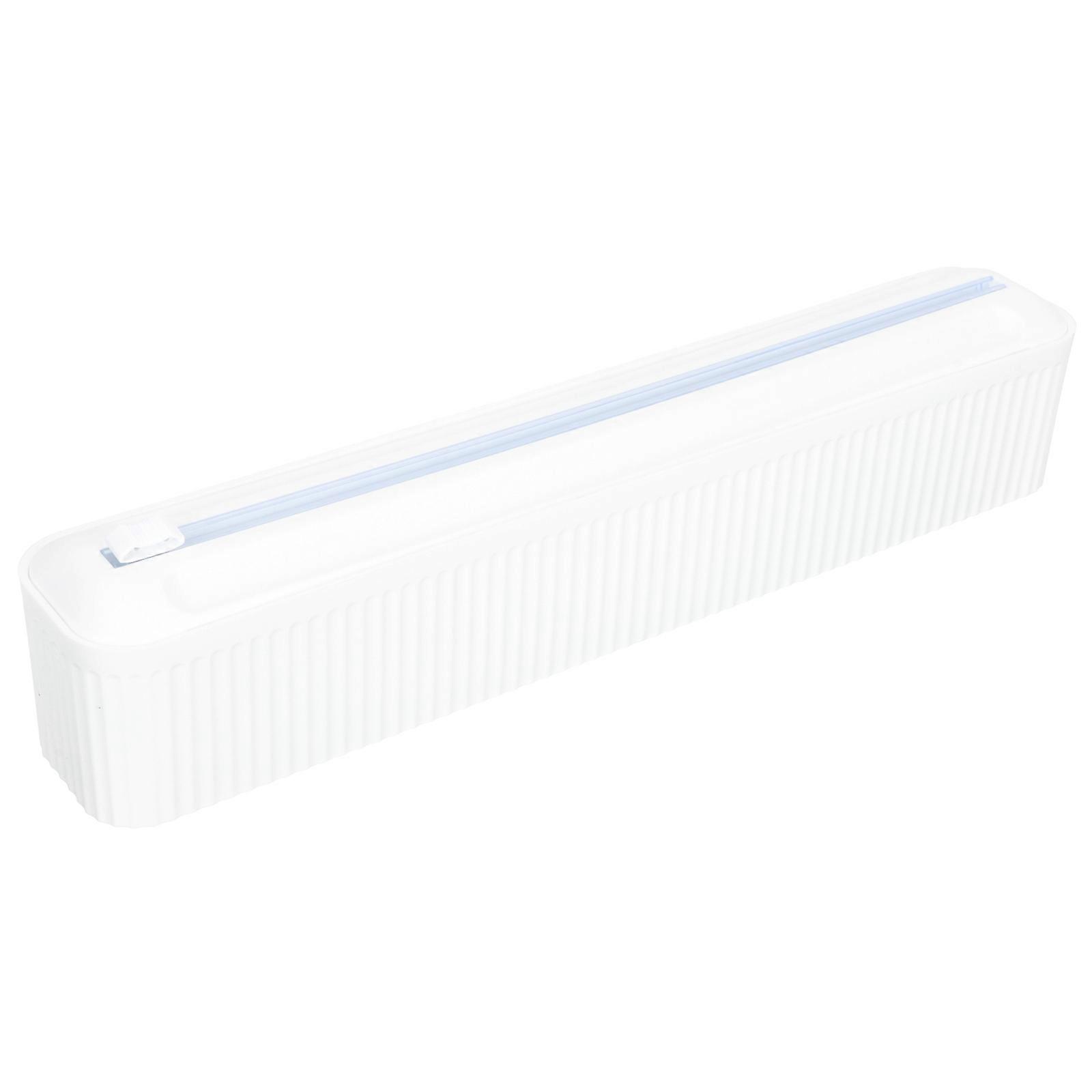 Magnetic Cling Film Slider Rectangular Food Wrap 37x7cm Simple Design For Households 1Pcs