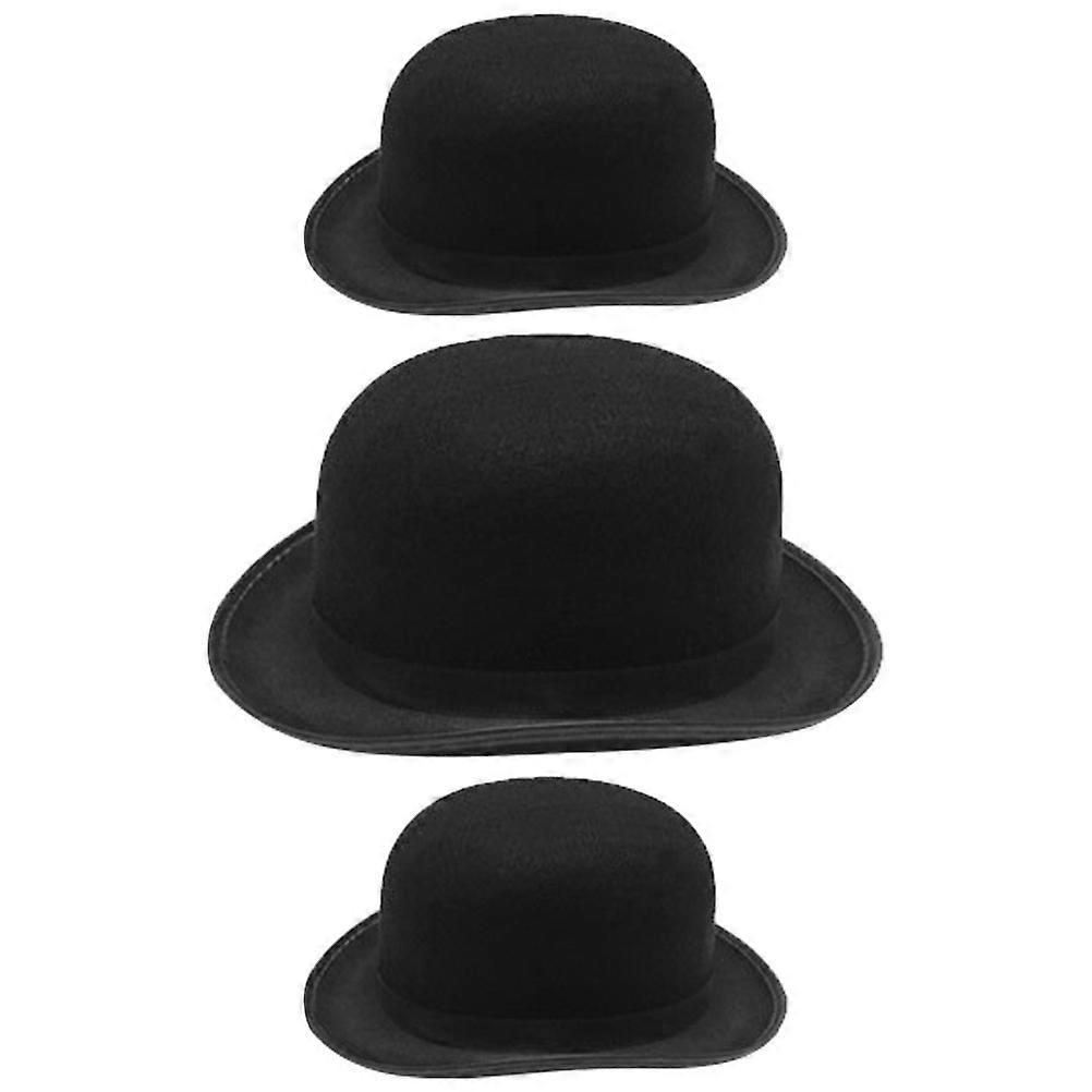 Circus Top Hat For Children And Adults Featuring Simple Design Suitable For Various Events 3 Pcs