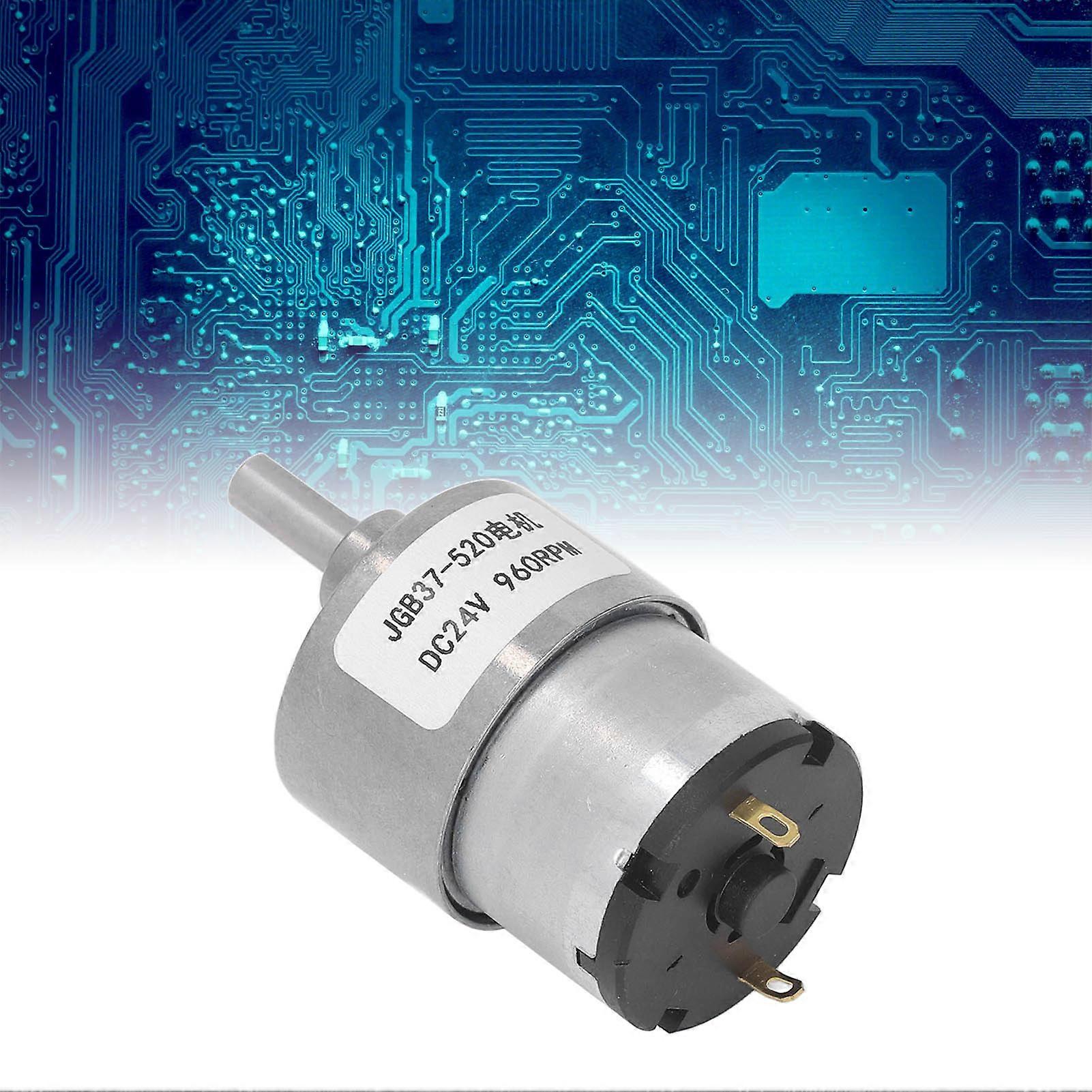 DC Reduction Motor 960RPM High Torsion Low Noise Micro Speed Reduction Geared Motor with Hall Encoder DC24V 