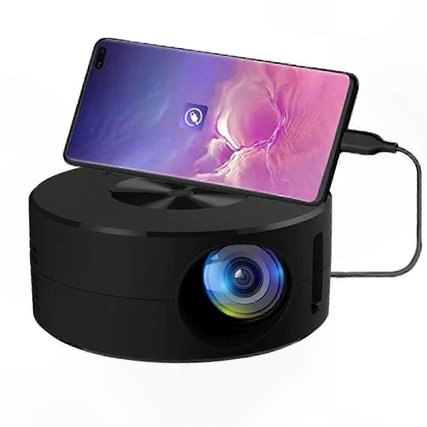 Portable Mini Projector - Compact Wireless HD Quality for Home and Outdoor Use
