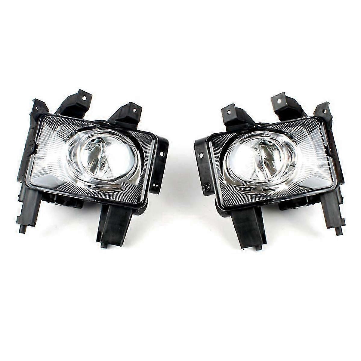 1Pair Car Front Bumper Fog Lights Driving Lamp Foglight Without Bulb for Opel Vauxhall Astra H Zafir