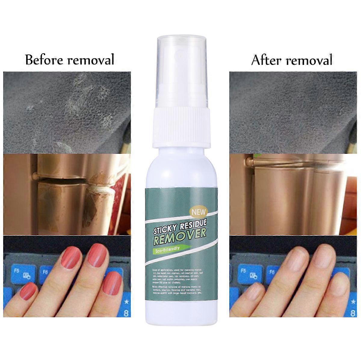 Glue Cleaning Spray 30ml For Professional Cleaners And Car Owners Suitable For Car Windshield And Vertical Surface 1Pcs