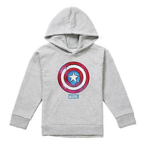 Captain America Childrens/Kids Drip Shield Pull Over Hoodie
