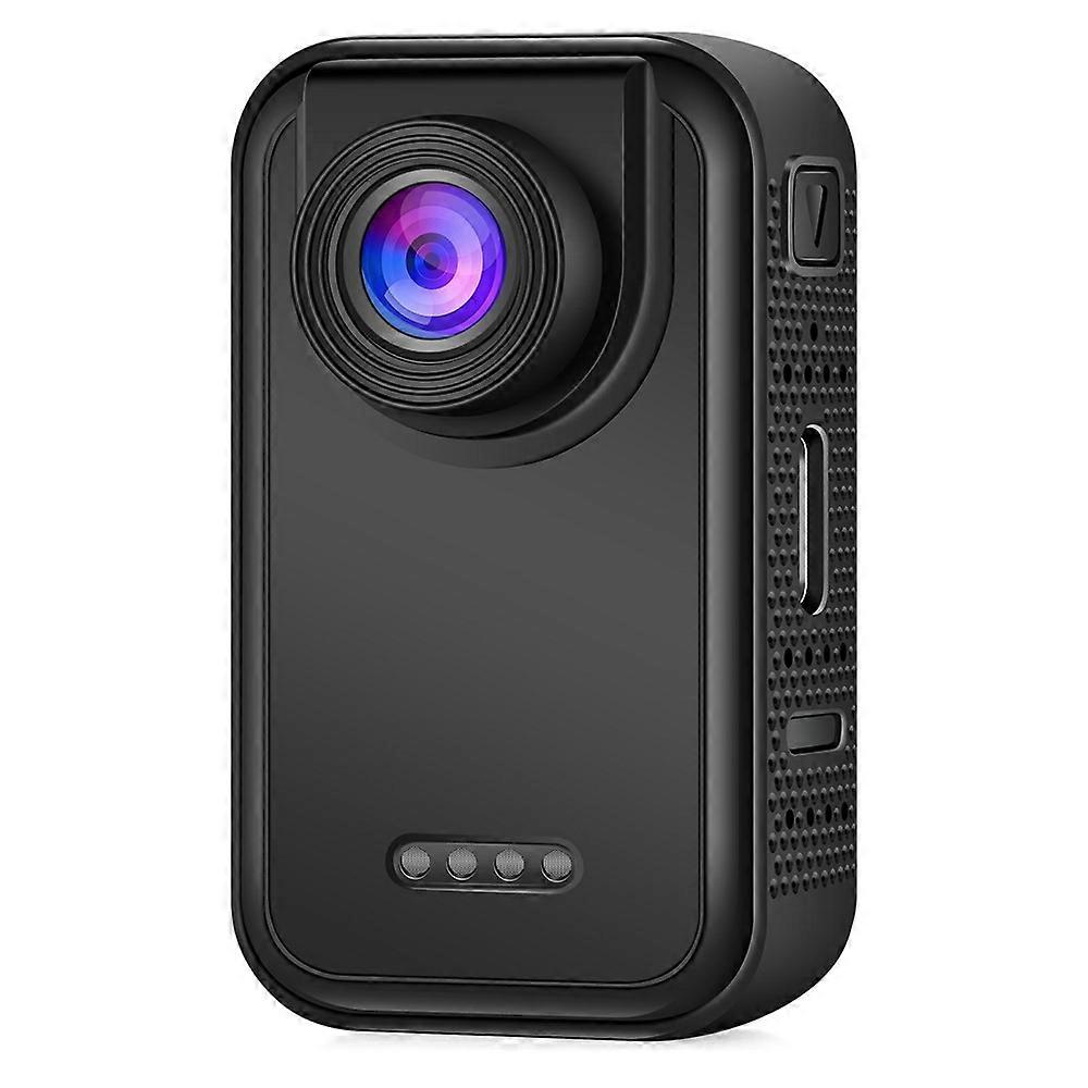 D200 1080P Action Camera with 32G TF Card Thumb-Sized Portable Pocket Camera Compatible For Cycling / Sports / Travel