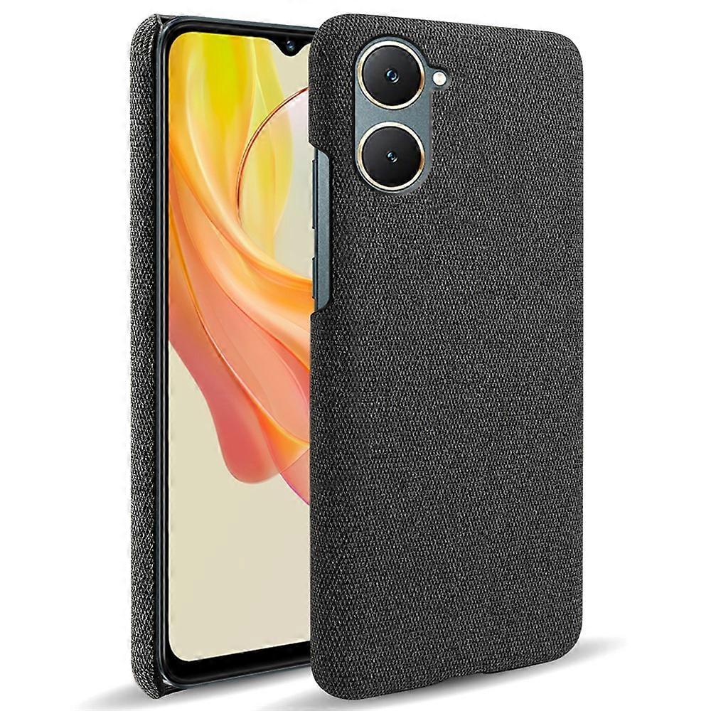 Compatible For vivo Y03 Case Drop Protection Cloth+PC Phone Shell