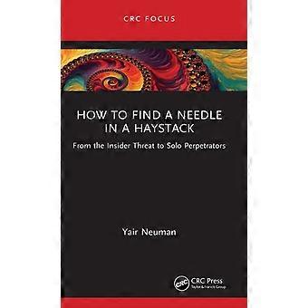 How To Find A Needle In A Haystack From The Insider Threat To Solo Perpetrators - Yair Neuman