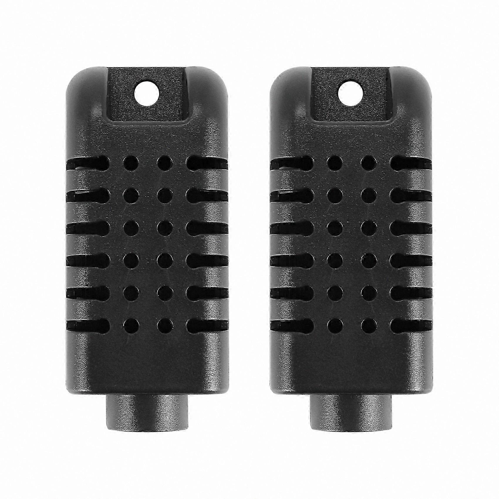 Small Electronics Enclosure with Humidity Sensor, Plastic Project Box for Control Projects (2 Pack)
