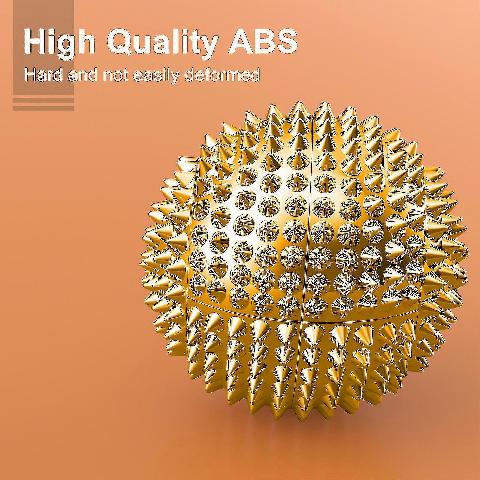 Akupainantahierontapallot, 2 kpl piikikäs kova hierontatyökalu käsien ja jalkojen helpottamiseen