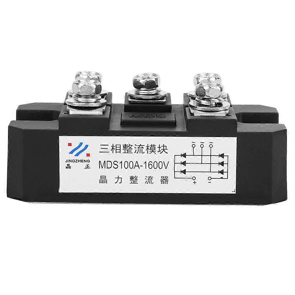 MDS-100A 1600V 5 Terminals 3 Phase Full Wave Diode Module Bridge Rectifier