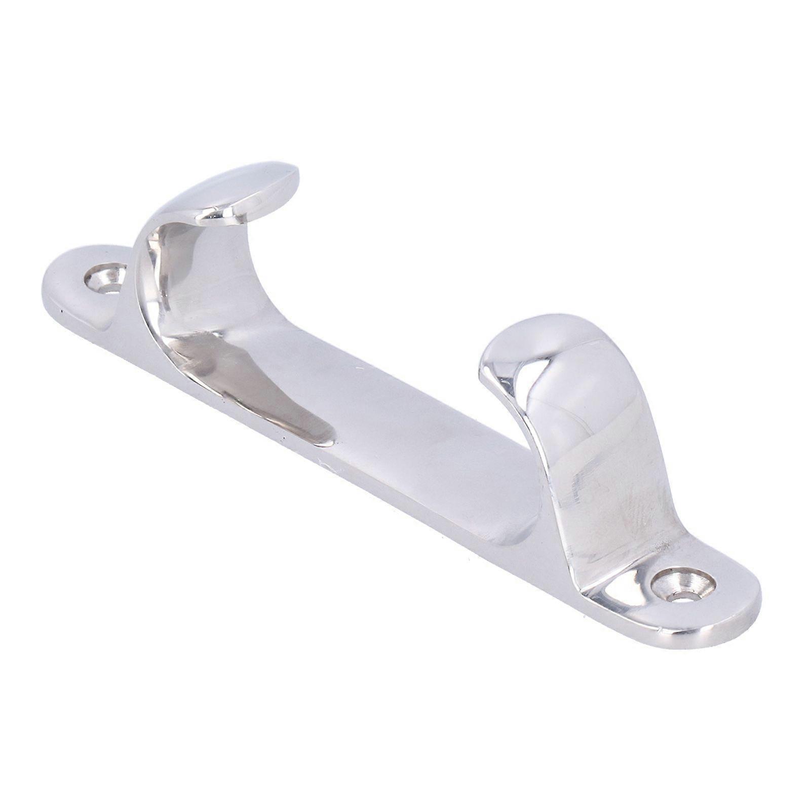 6in Boat Mooring Cleat 316 Stainless Steel AntiCorrosion MirrorLike Finish for Yacht Dock