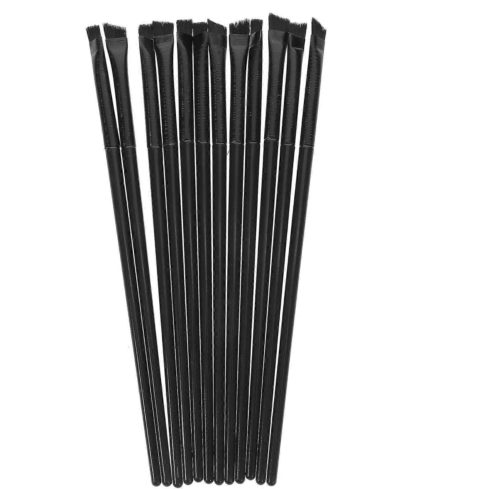 Angled Brow Brush Eyeliner Tool for Detailed Eye Makeup 60Pcs
