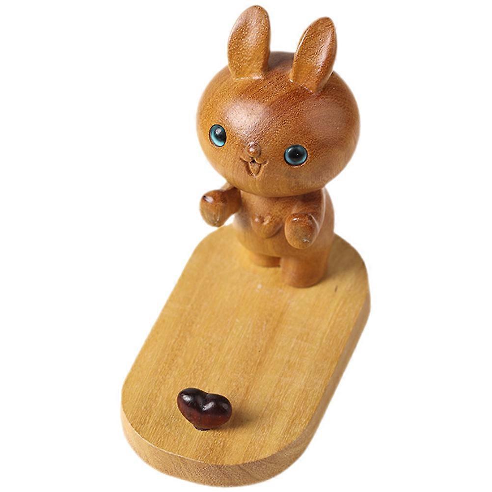 Rabbit Phone Stand Desktop Phone Holder for Office with 5Pcs Bunny Set