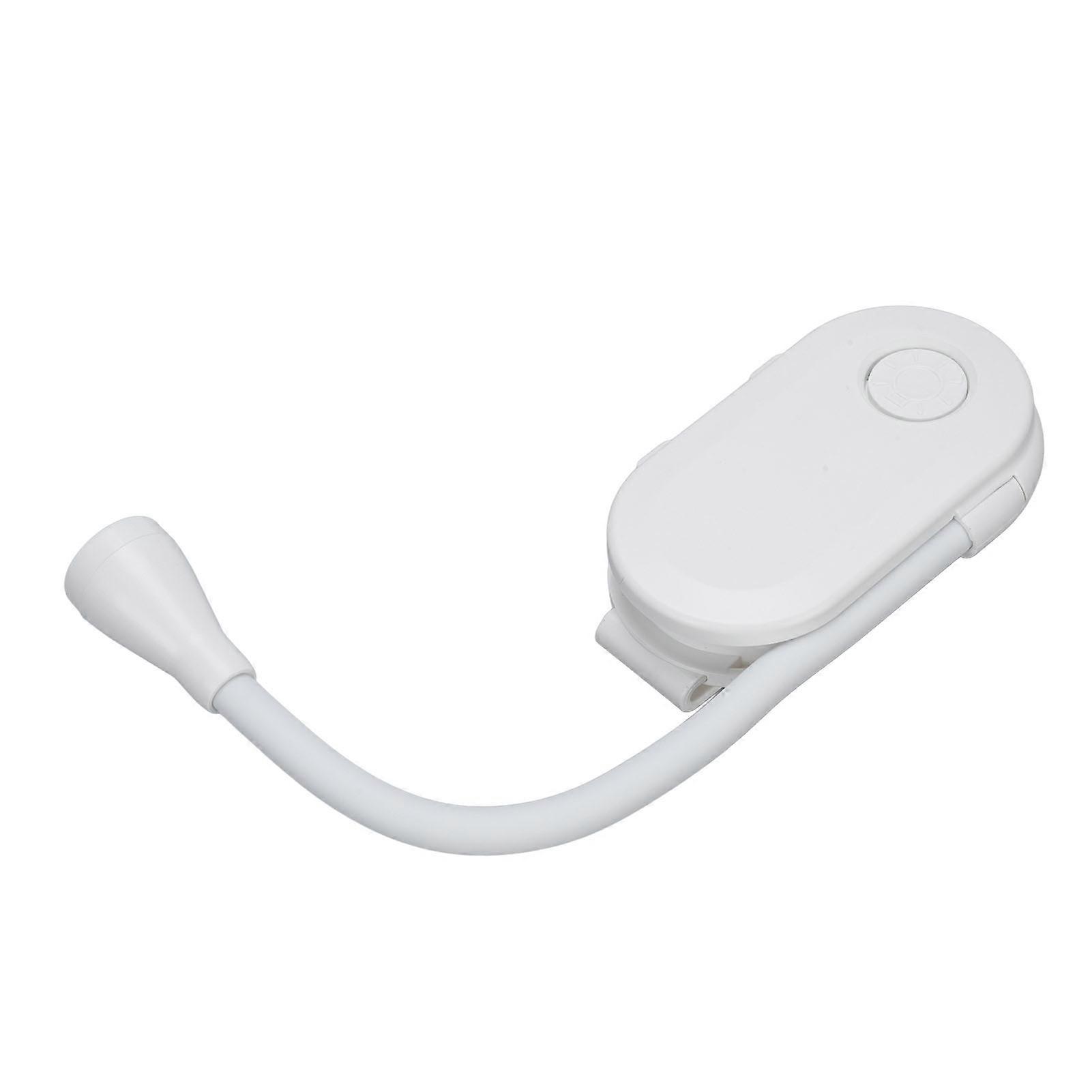 Rechargeable Touch Dimmable Book Light 3W 400mAh White Warm