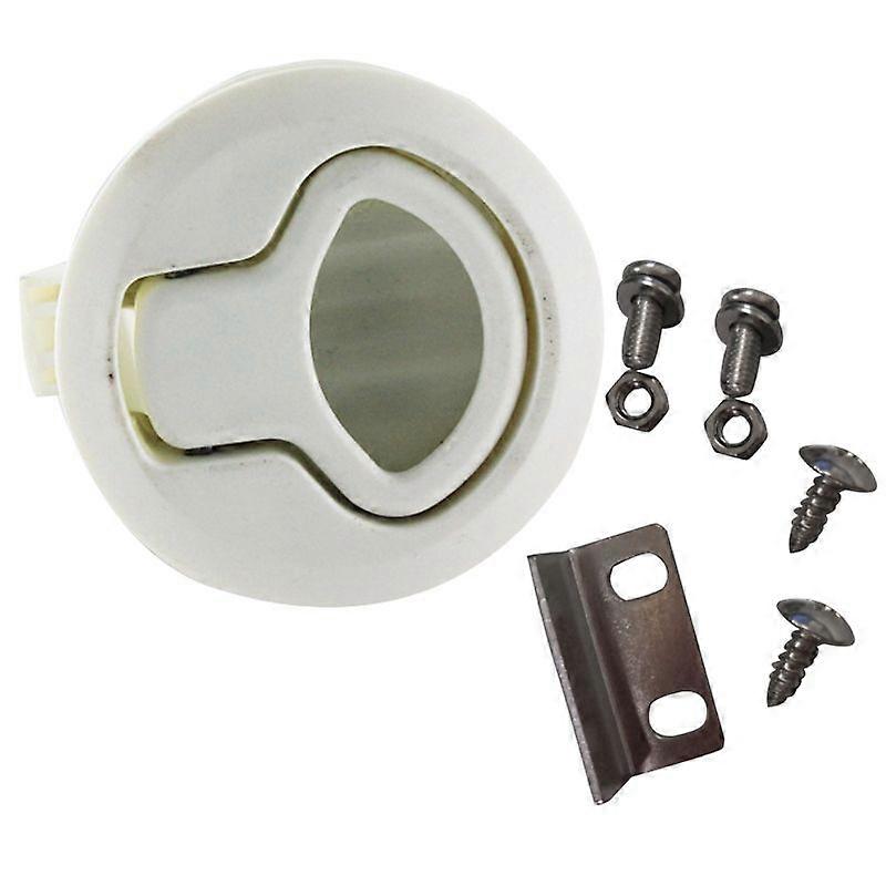 Latch Hatch Round Pull LatchLatch Pull For1/4 Door Boat Deck Hatch RV Drawers Cabinet Yacht
