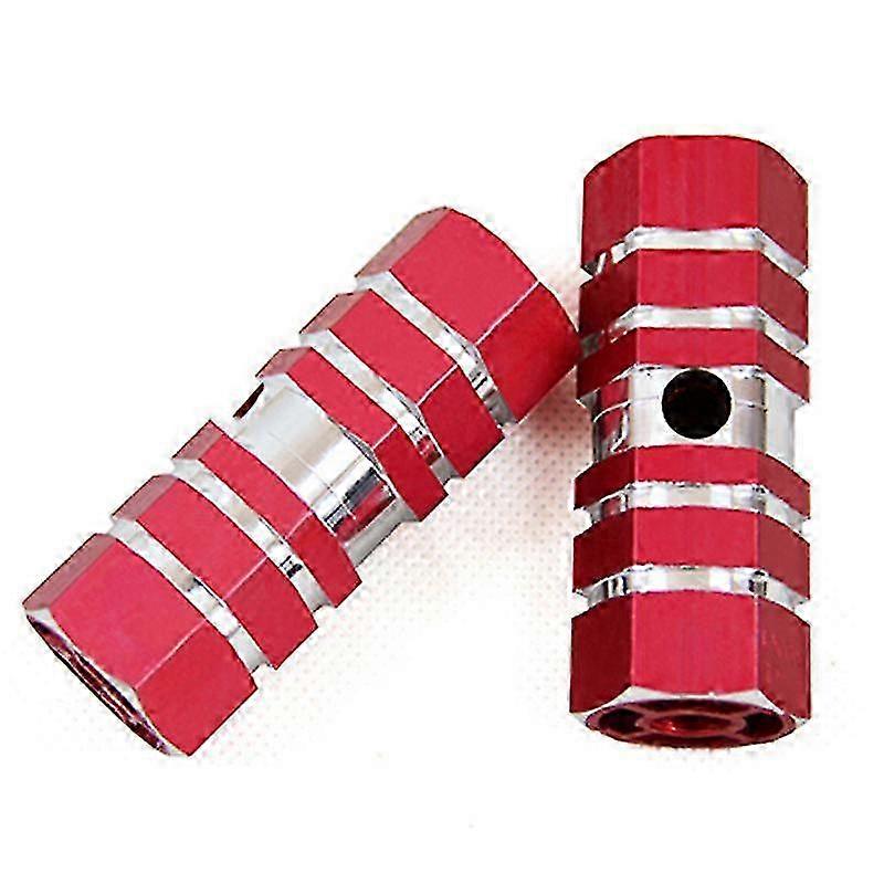 2 Pieces BMX MTB Bicycle Alloy Axle Pedals with Stunt Pegs Model BY2826