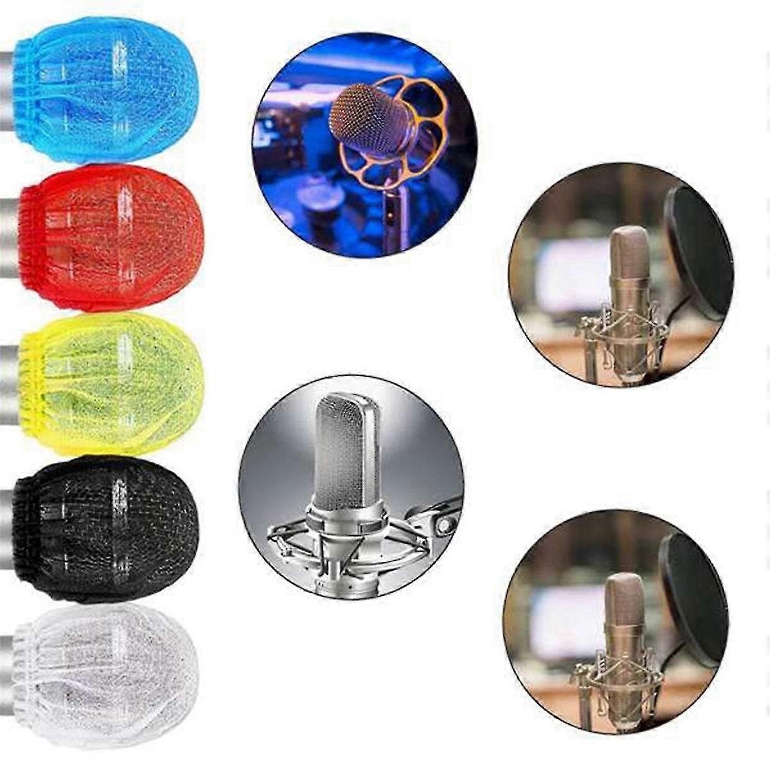400Pcs Microphone Cover,Handheld Microphone Windscreen for Karaoke KTV Recording Studio W