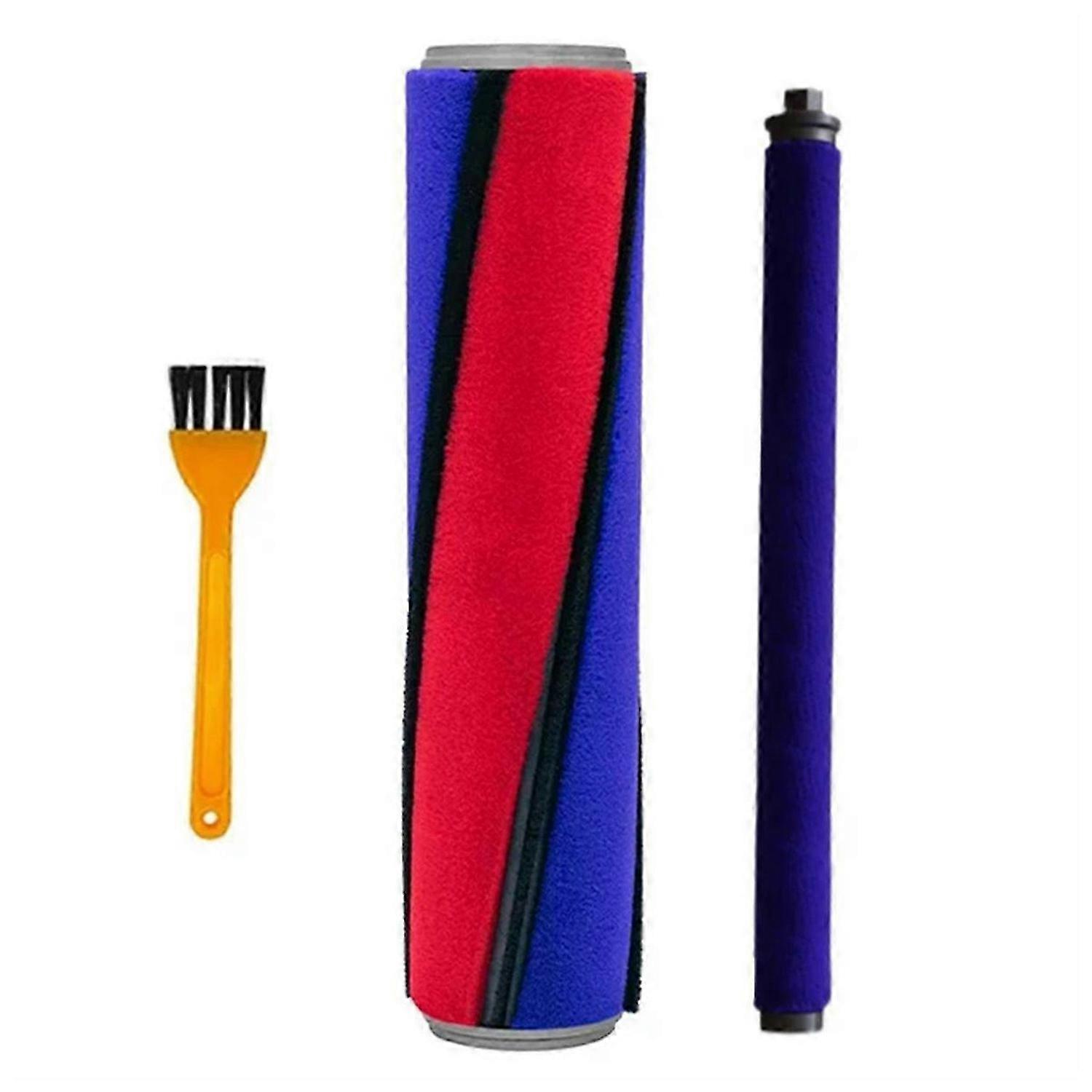 1 Pair Vacuum Cleaner Soft Pile Brush Rolling Brush for V6 V8 V10 V11 Replacement Floor Brush Roller