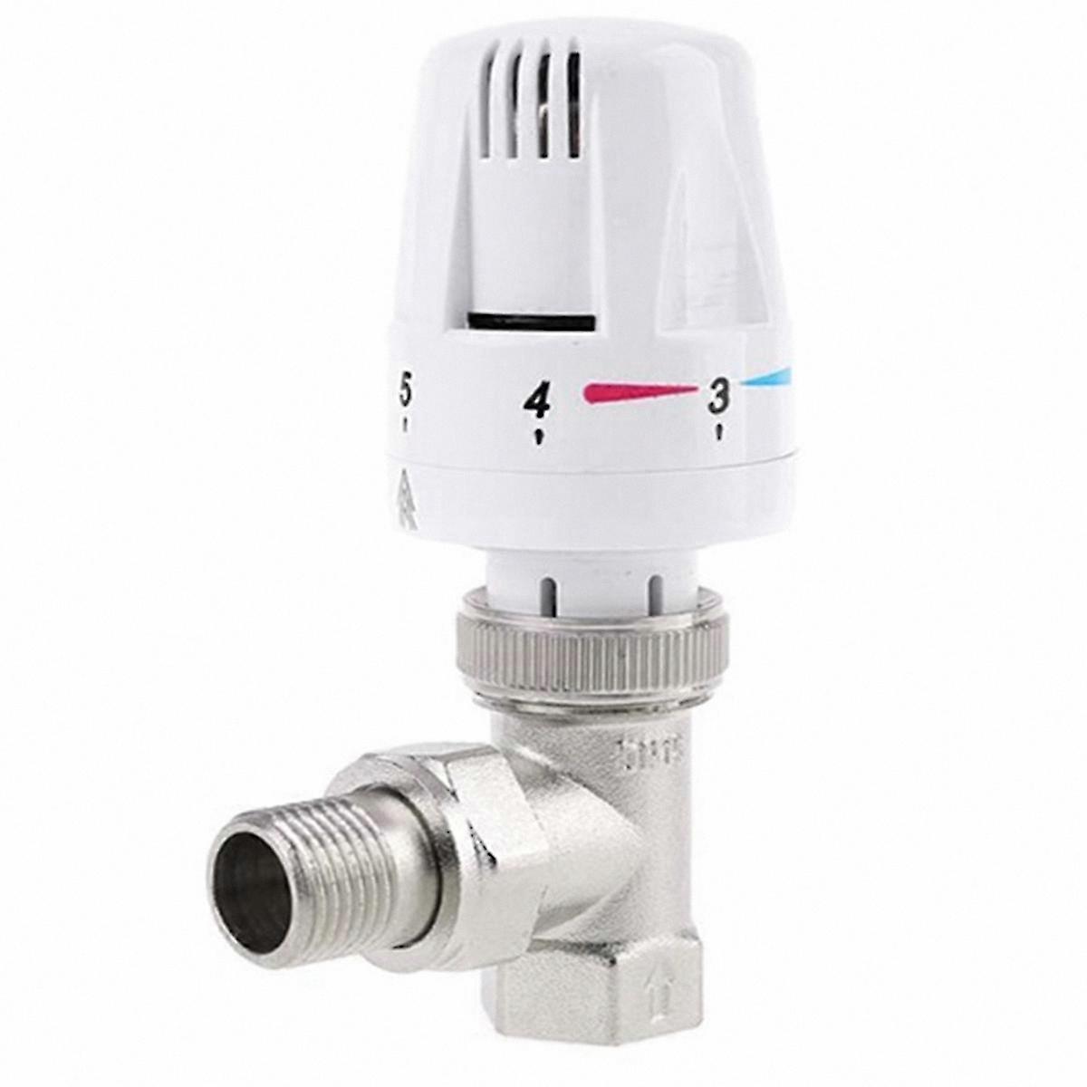 Smart Thermostatic Radiator Valve for Floor Heating and Temperature Control - Programmable Solution
